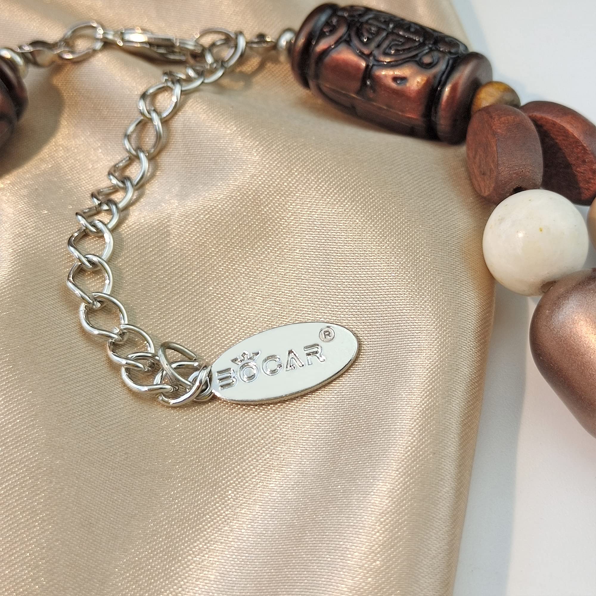 Bocar Chunky Necklaces for Women Trendy, 2 Layer Statement Necklace Fashion Collar Necklace, Handmade Costume Jewelry Women Gifts - Image 5