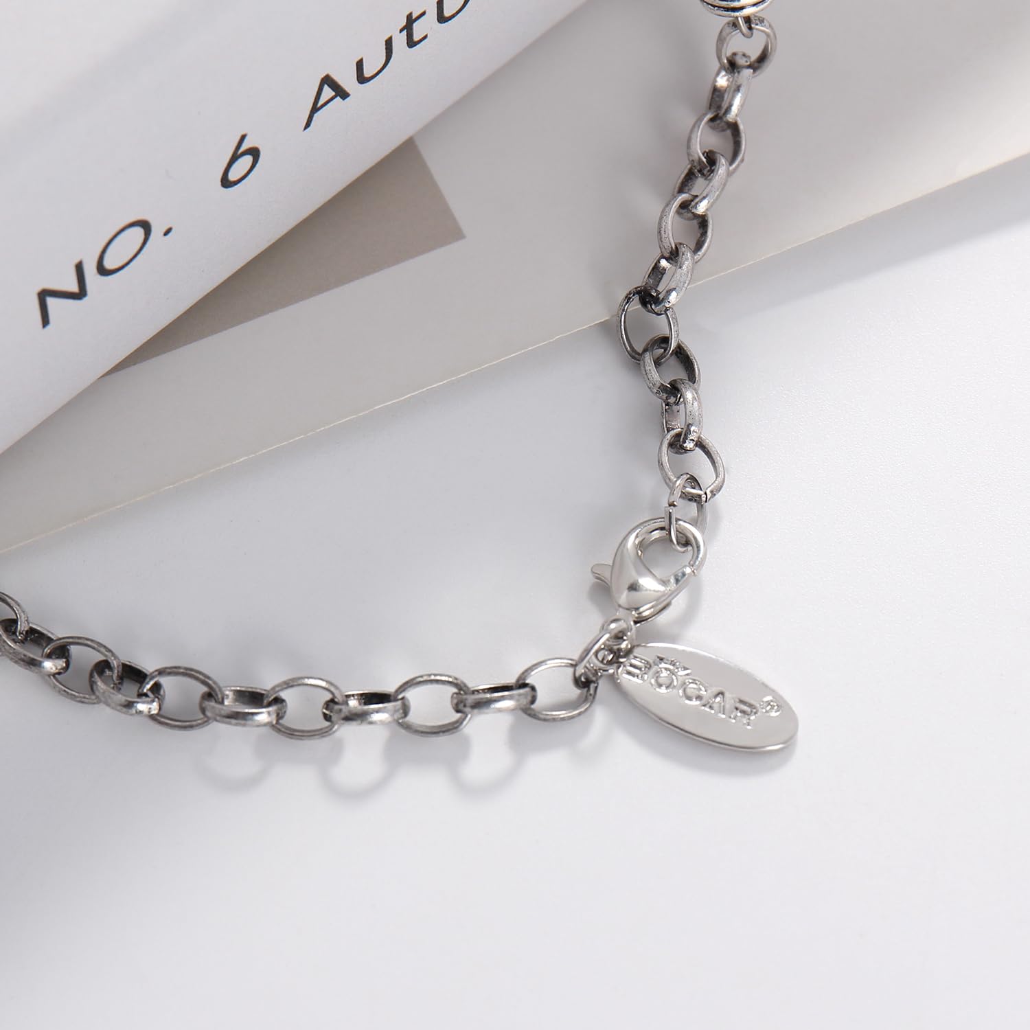 Bocar Long Beaded Necklace for Women Handmade Fashion Costume Chain Jewelry Gift - Image 5