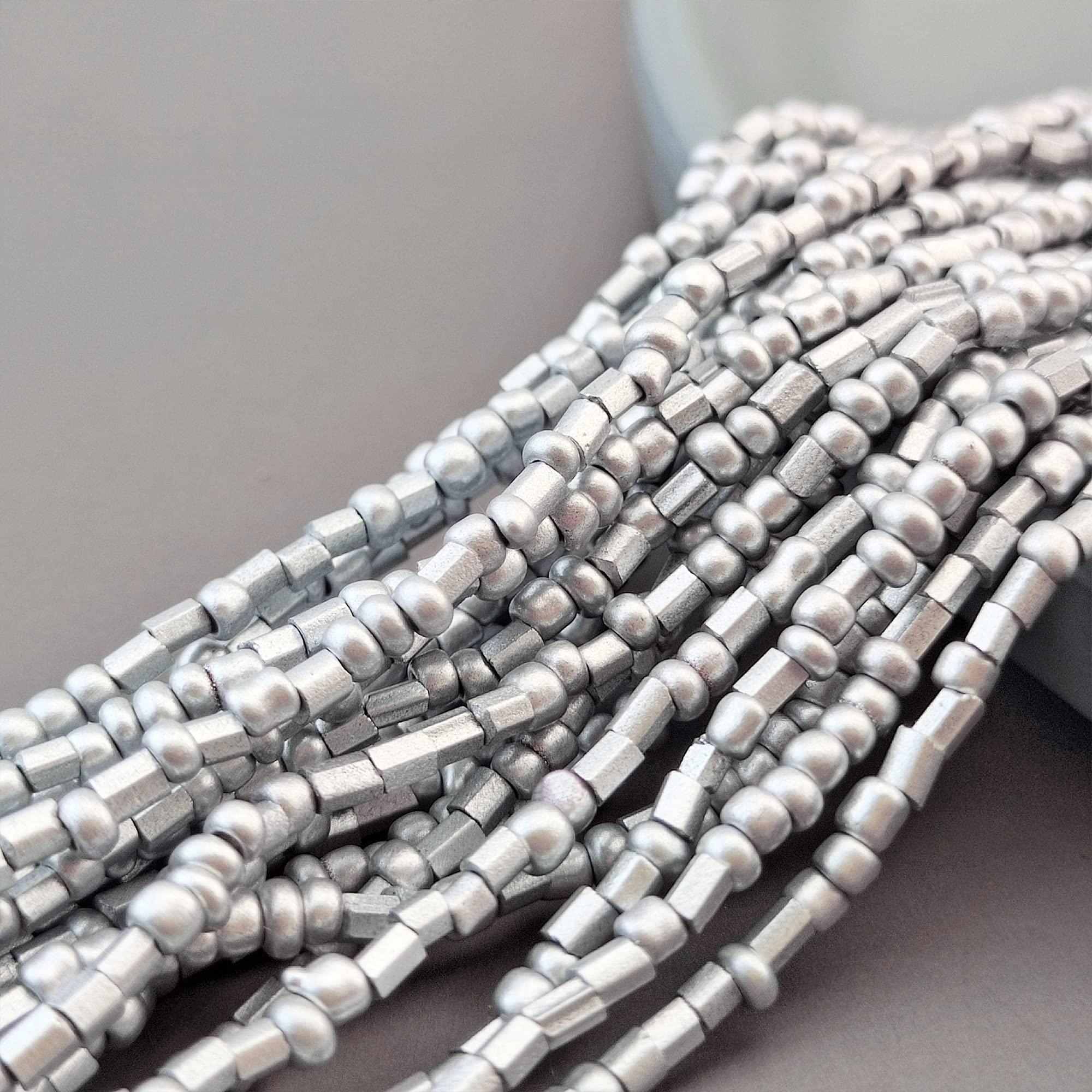 Bocar Long Multiple Strand Handmade Beaded Statement 33" Necklace for Women (NK-10235) - Image 4